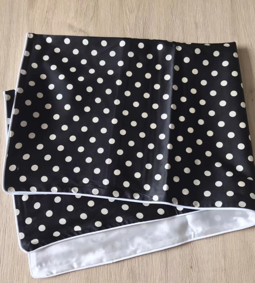 Custom Vintage Polka DOT Style Silk Pillowcases