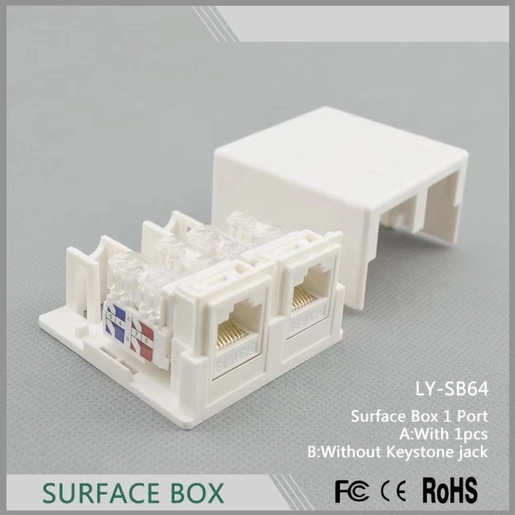 UTP CAT 6 keystone jack/cat6 RJ45/módulo keystonejack