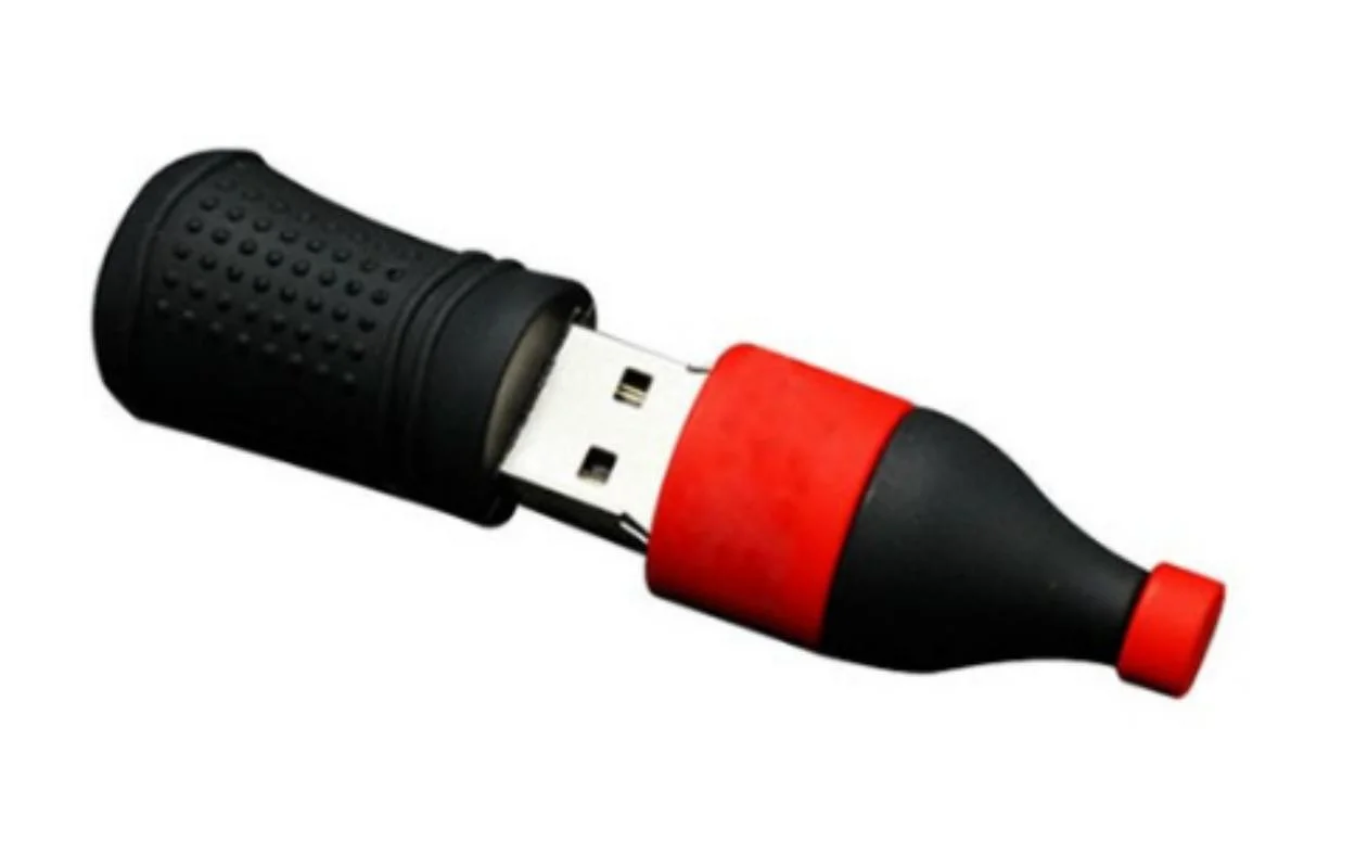 Hot Popular Full Capacity USB Flash Drive Coca-Cola Bottle USB Flash Drive