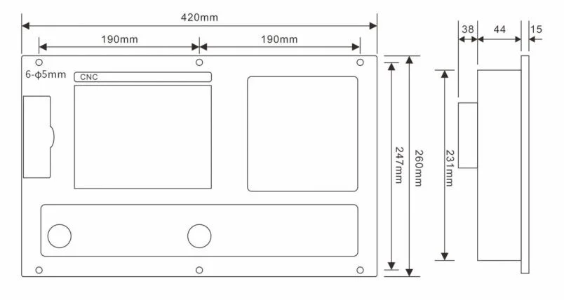 Digital Manufacturing CNC Machined Components CNC Lathe Milling Turning System Controller Machine Tool 3 Asix