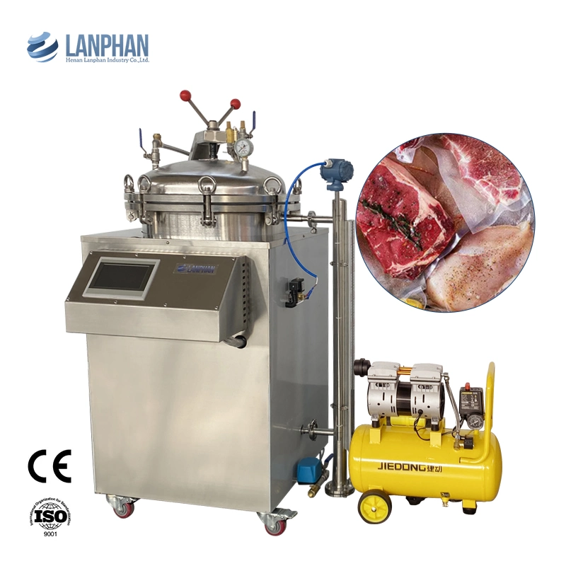 Food Retort Machine Autoclavable Mushroom Sterilizer Autoclave Steam Sterilizer