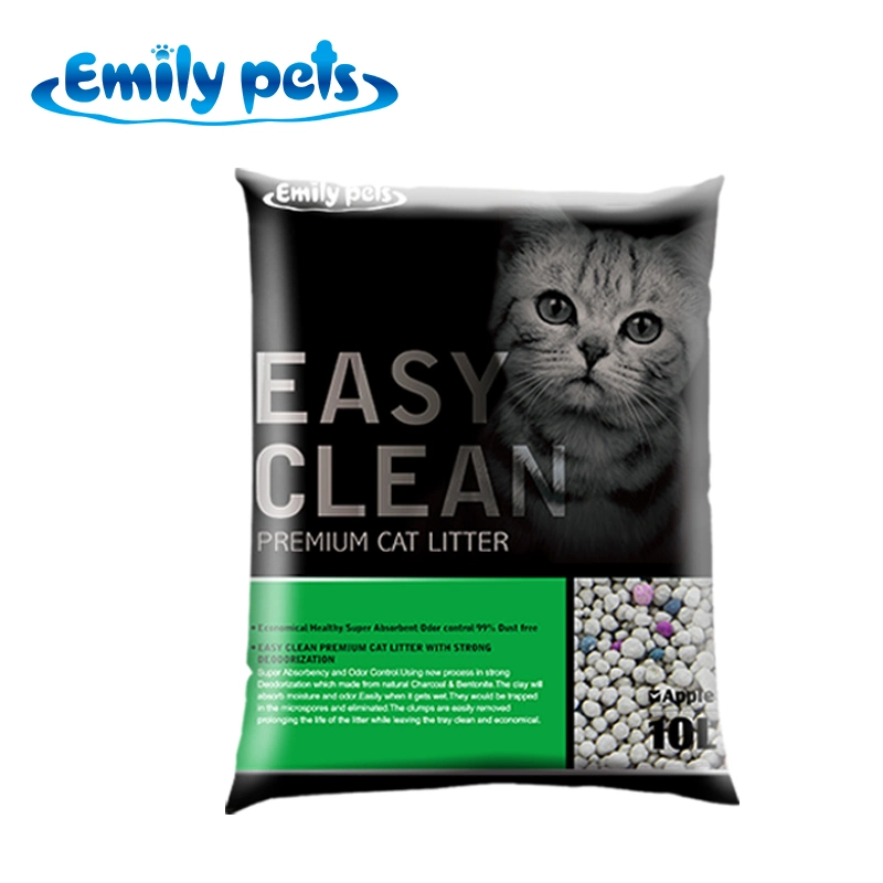 Low Dust Eco-Friendly Flavor Bentonite Cat Litter Cat Sand Pet Products Pet Supply Bulk Cat Product Kitty Litter Sand Pet Litter Pet Litter Pellet Plant