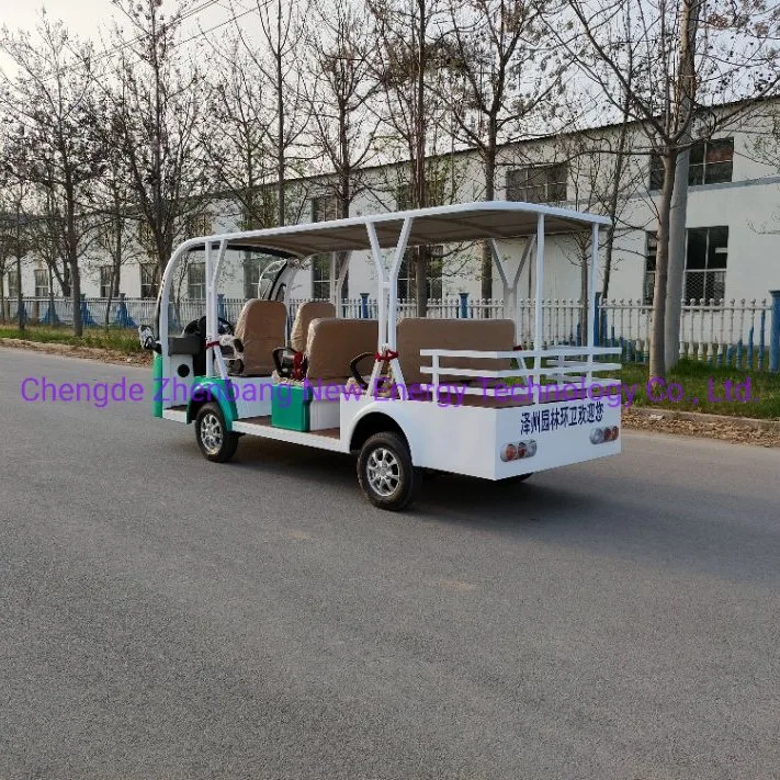 Hot Vender autobús de pasajeros de turismo de coche eléctrico con 8 navegantes City Amusement Park School Tourist Car