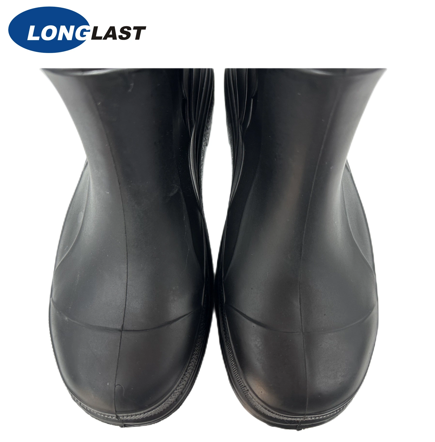 Low Fashion Black Comfortable Acid and Alkali Resistant PVC Work Safety Boots