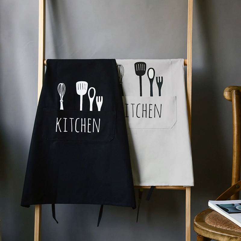 Festival Promotional Plain Canvas Restaurant Cafe Kitchen Apron