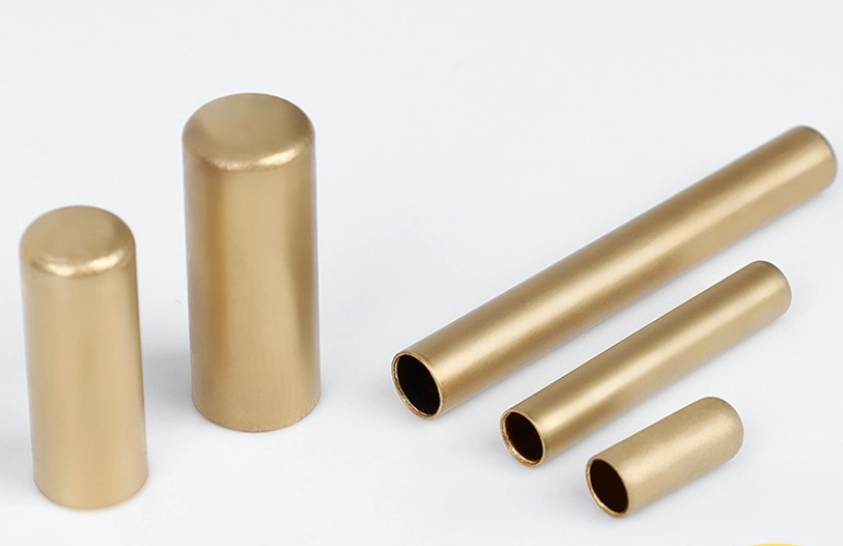 Precision Brass Tube Deep Drawing Customized Expansion and Contraction Process Connector Various Pipe Fittings Fabricated Deep-Drawing Stamping