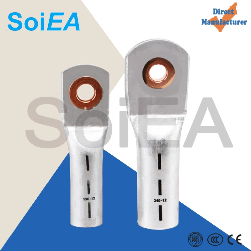 Dtl-3 Copper and Aluminium Bimetallic Lug with Cu Hole and Aluminium Barrel Cu Terminal Wire