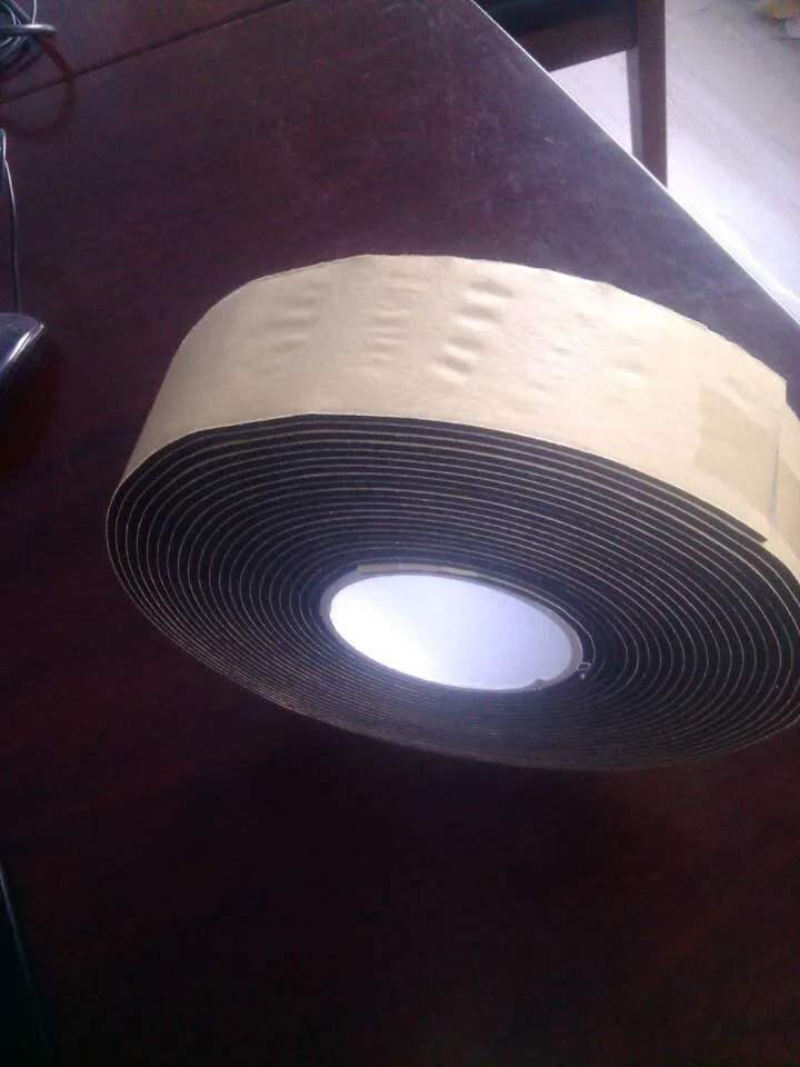 Customzied NBR Rubber Insulation Foam Tape with Adhesive
