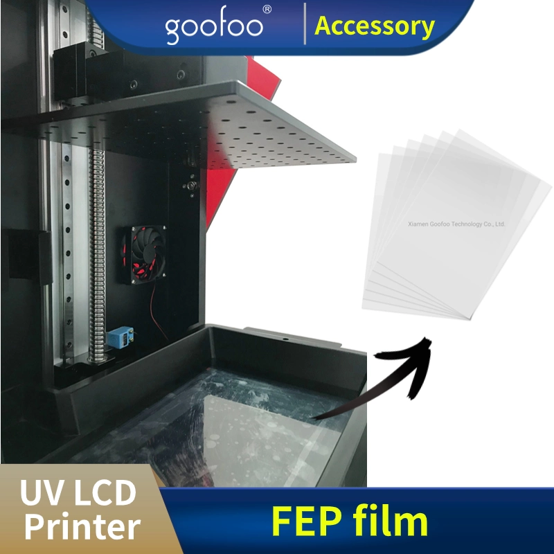 FEP Film 3D Printer transparent 3D Printer FEP Film transparent Película FEP para impresión 3D