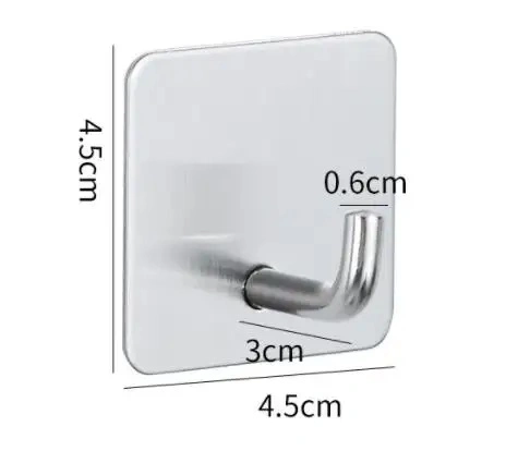 304 Stainless Steel Hanging Hook for Kitchen Bathroom Bedroom