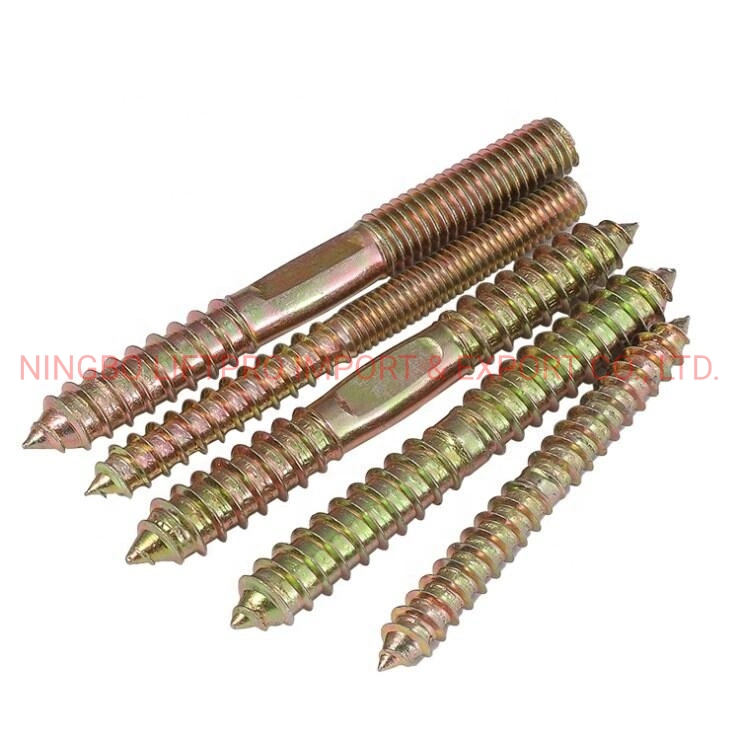 Factory Wholesale/Supplier Double Head Carbon Steel Rod Screw Double End Adjustable Threaded Rod