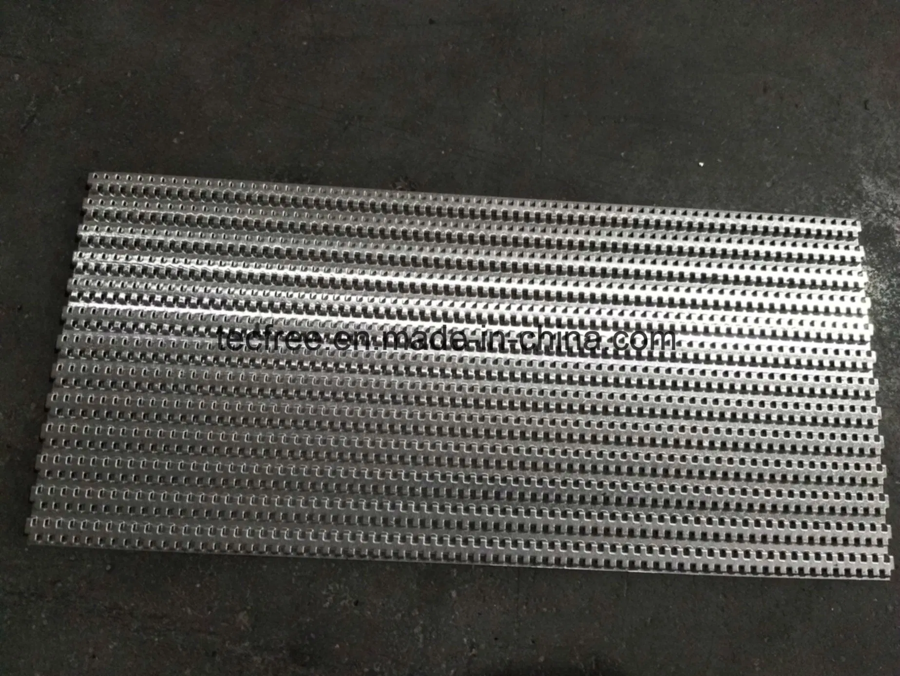 Stainless Heat Exchanger Serrated Fin