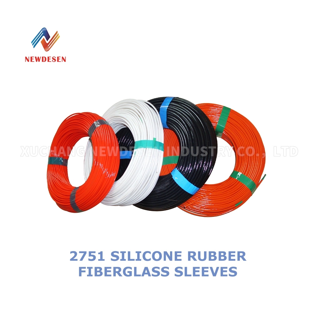 2751 Silicone Rubber Fiberglass Sleeving