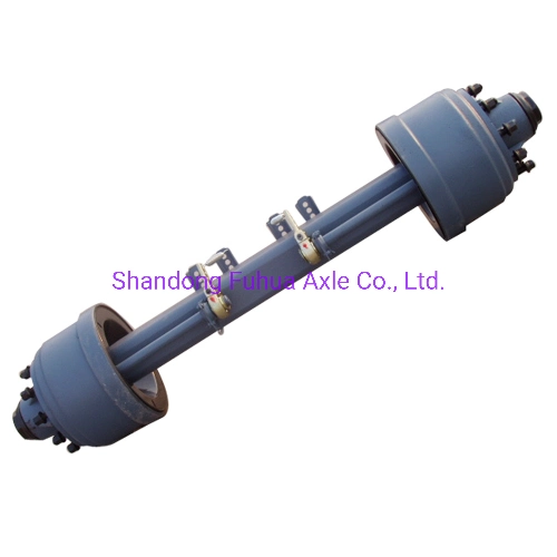 Truck Axle Trailer Parts Axle Rear Axle Drum Axle 13ton 16ton American Fuwa Type Axle with Inboard and Outboard