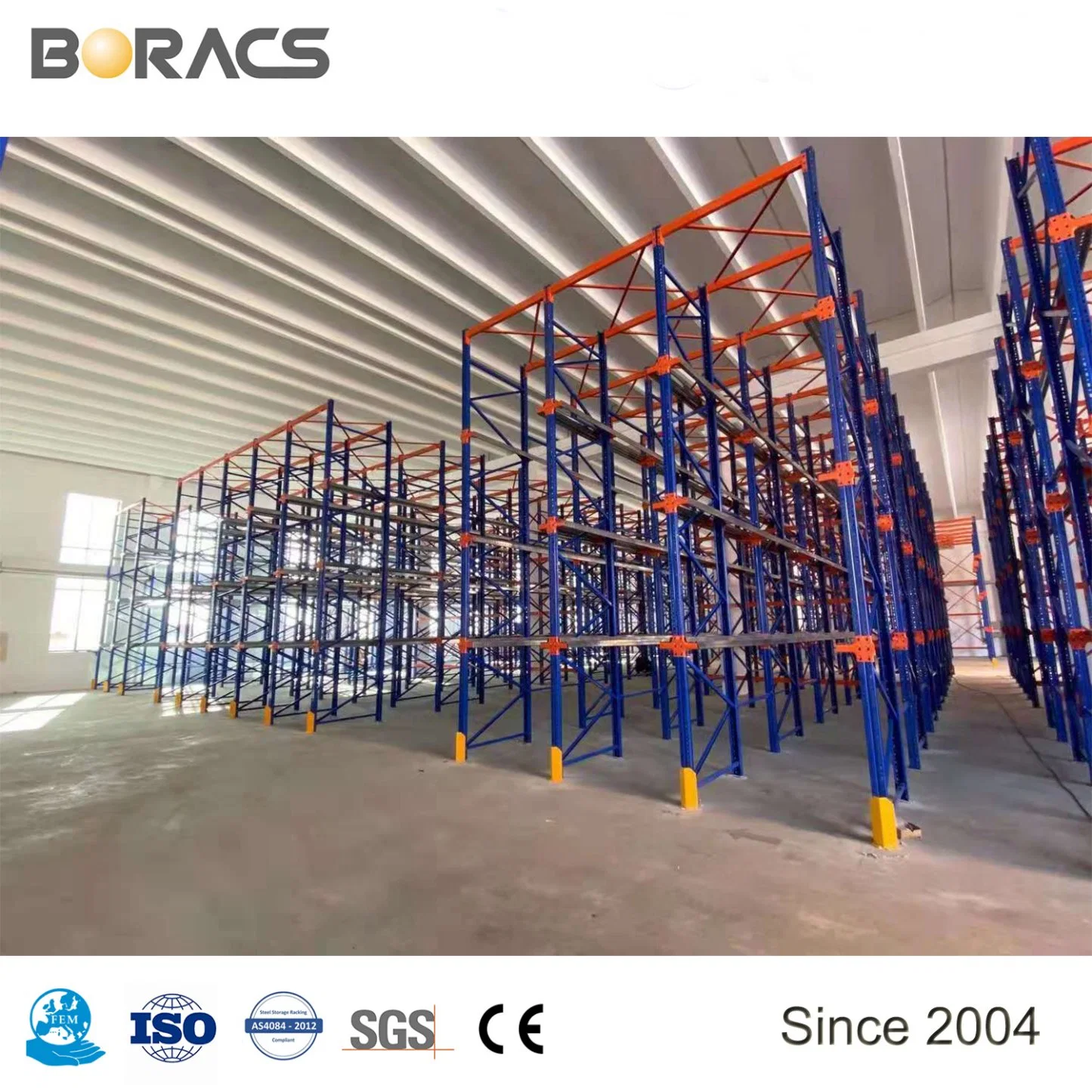 Heavy Duty Adjustable Most Professional China Drive in Rack System for Warehouse Storage Rack