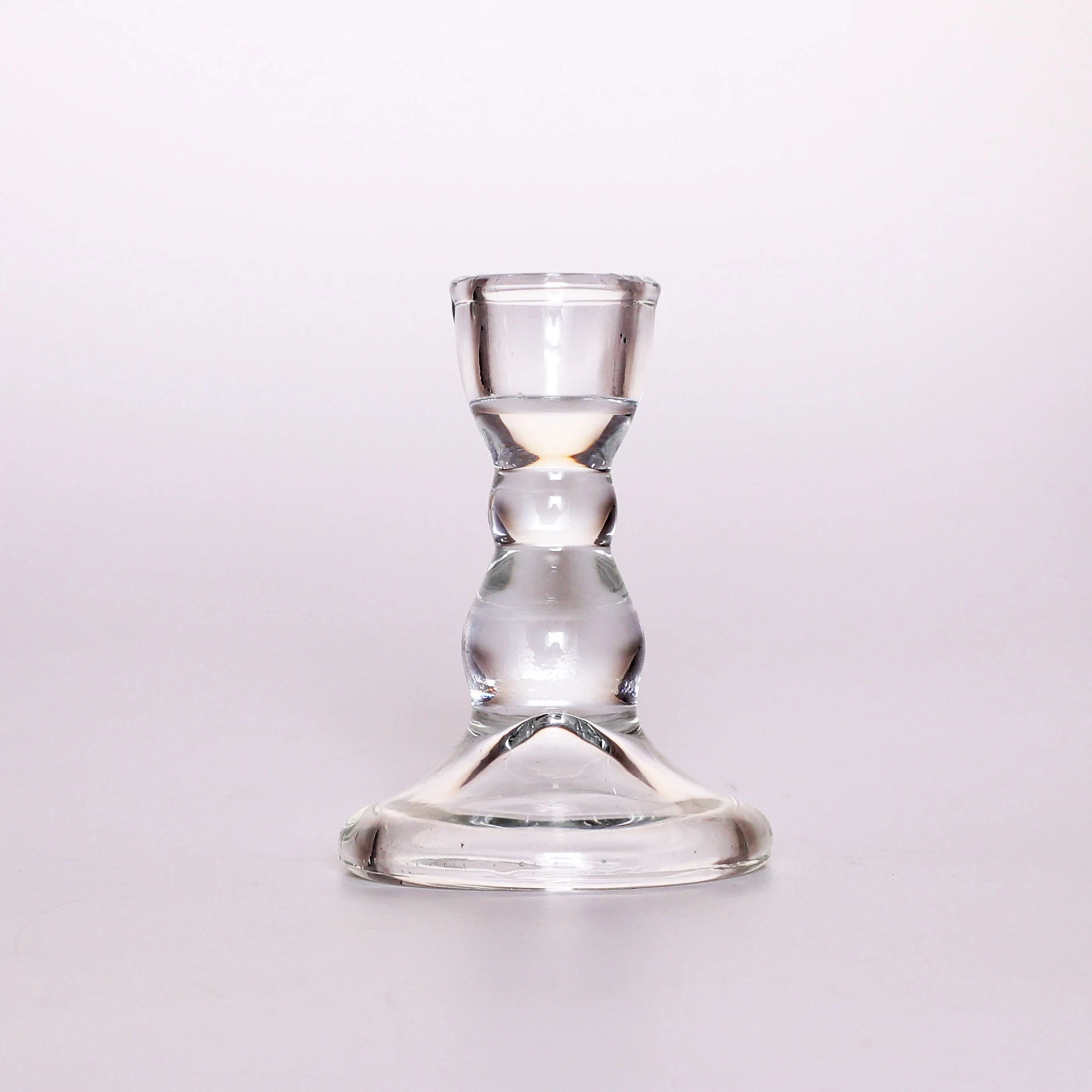 Glass Candle Holder Glass Candle Stick Glassware for Wedding