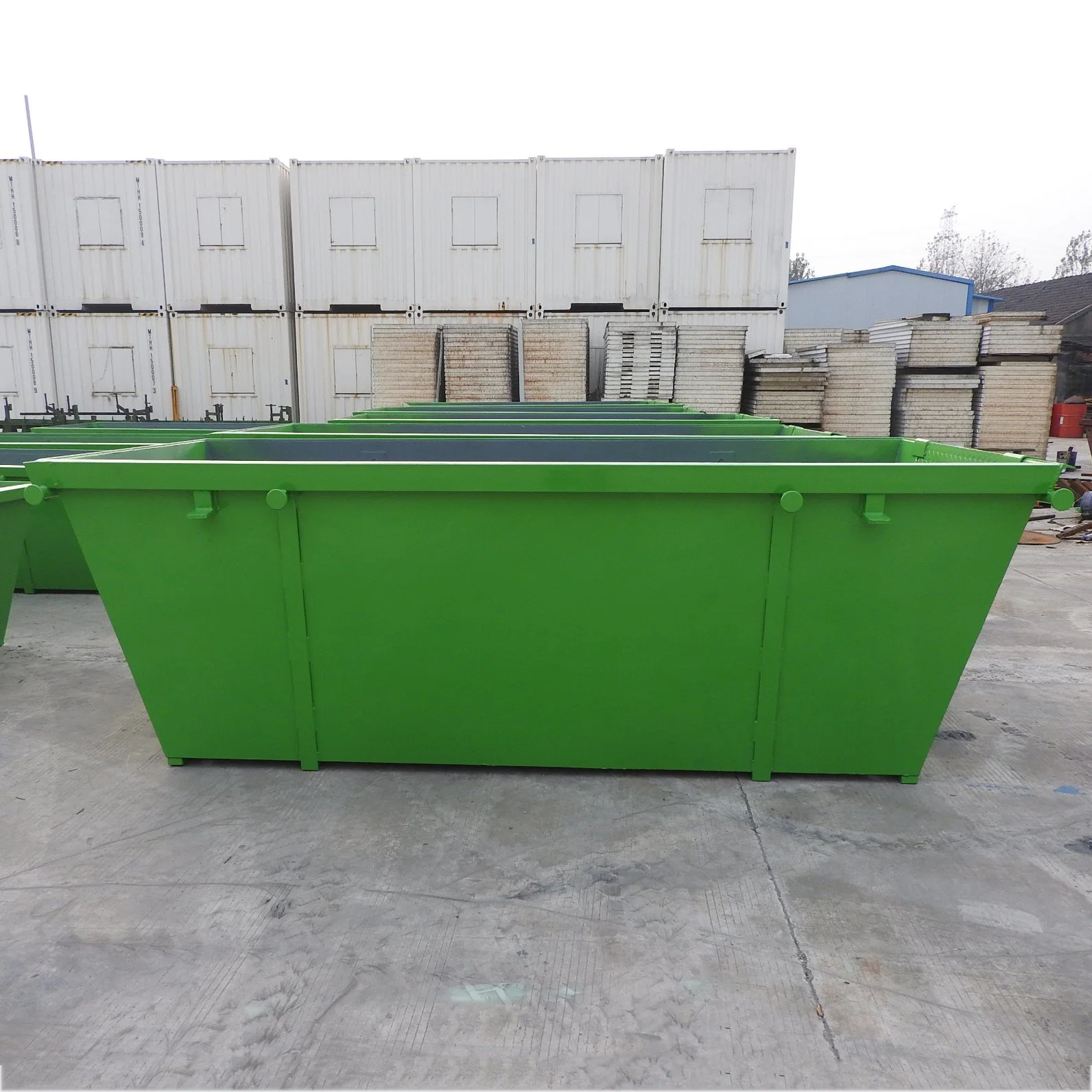 Dump Truck Steel Waste Garbage Bin Skip Containers