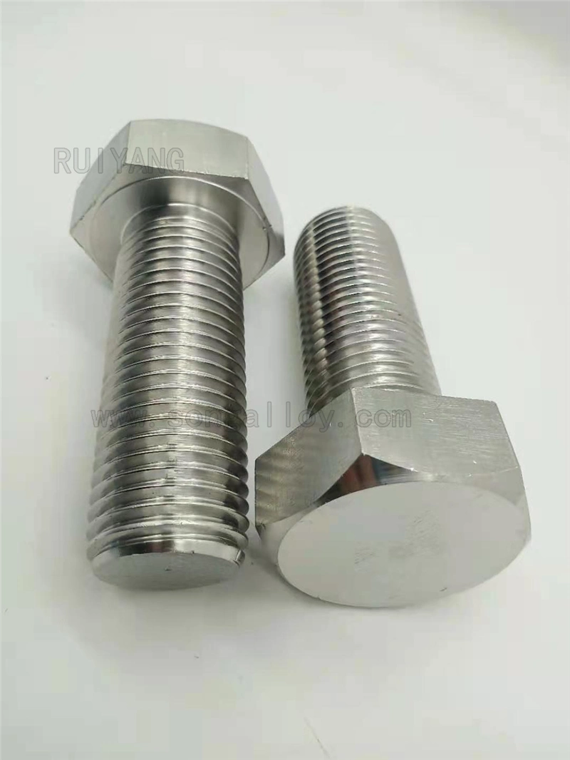 Stainless Steel DIN933 Hex Bolt with Nut and Washer Fastener