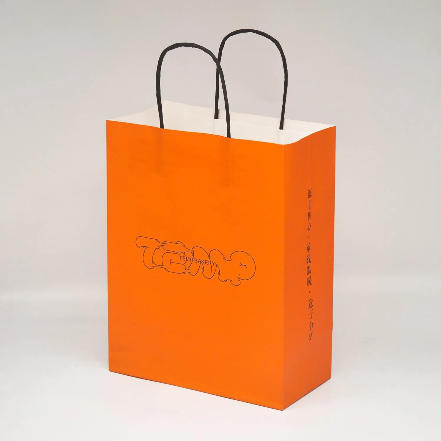 Milk Tea Paper Bag Take Away Bag Carrier