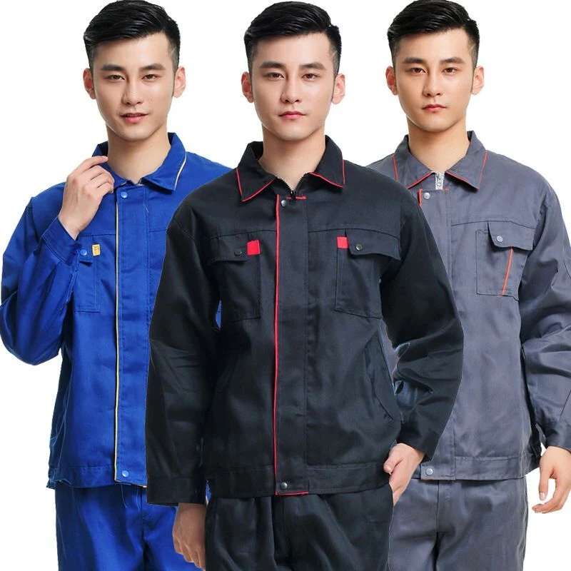 Popular Dirt-Proof Proof Long-Sleeve Uniform Jackets Work Clothes