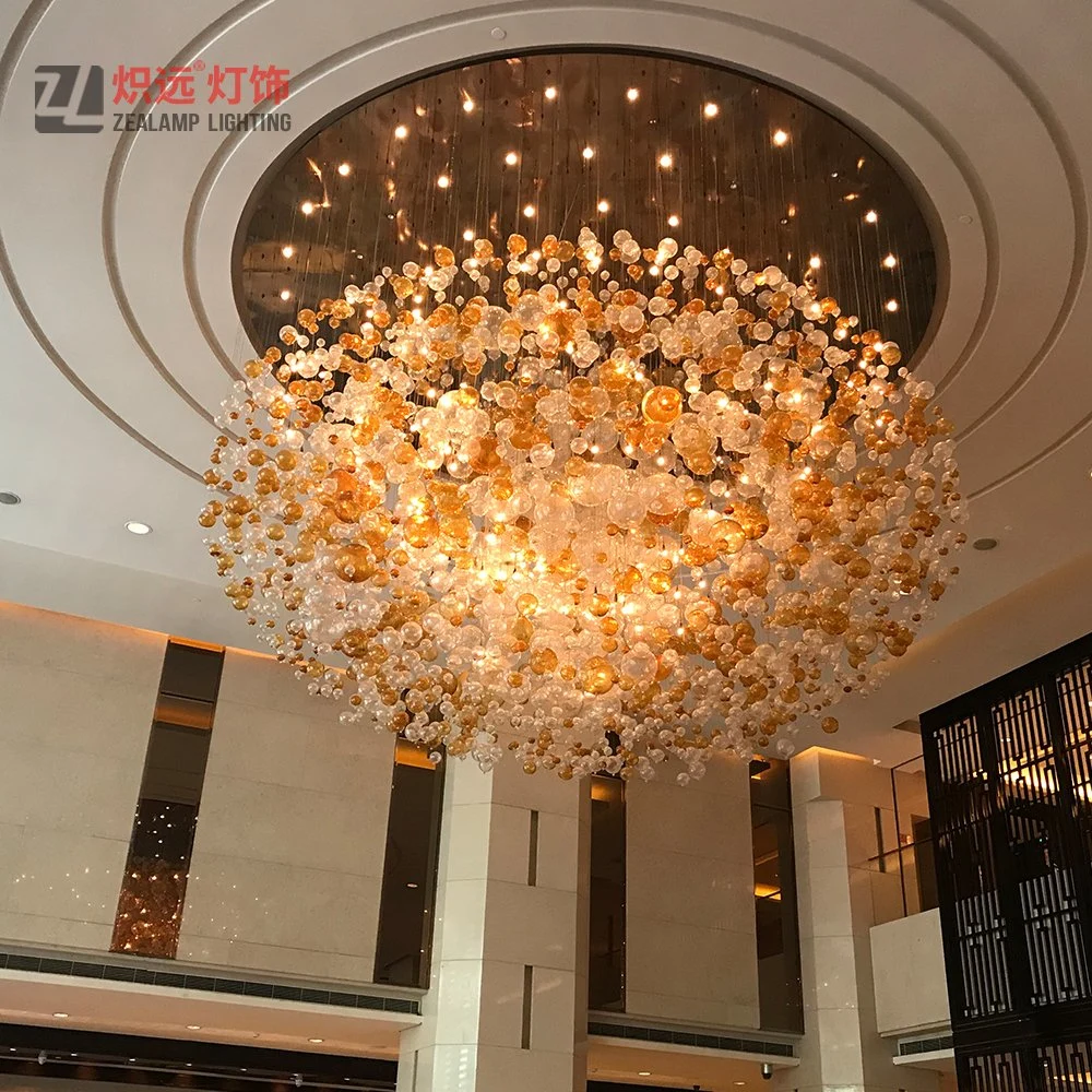 Fashionable Modeling Chandelier Large Engineering Ceiling Lamp