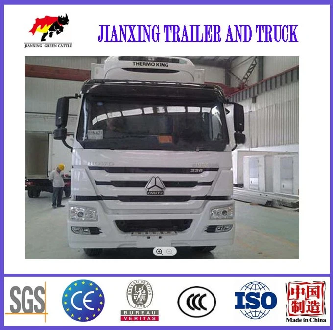 Sinotruk camiones HOWO 6X4 camiones refrigerados Transporte de carne a la venta