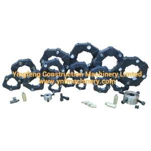 Original Excavator Parts Coupling CF-a Series Rubber Flexible Torsionally Steel Universal Shaft Coupling for Centaflex