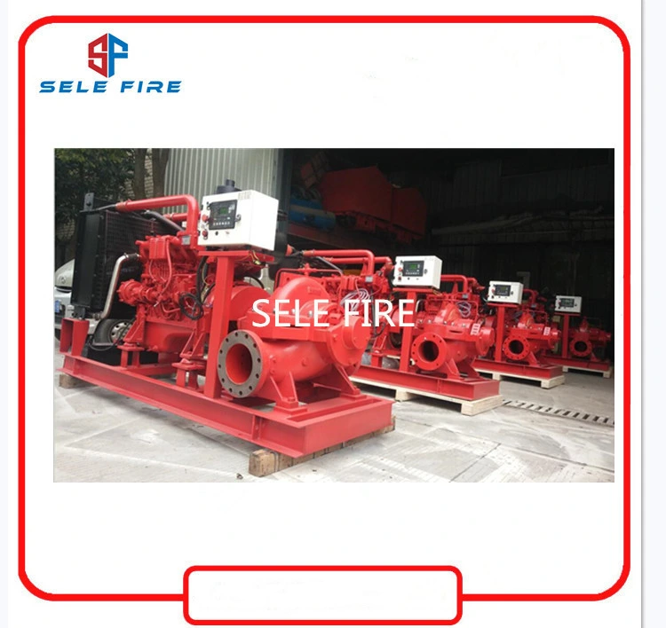 UL/FM Listed Diesel Engine Driven Split Case Centrifugal Fire Fighting Pump, Double Suction Fire Pump,Diesel Water Pump,Nfpa Listed Fire Pump,Diesel Fire Pump