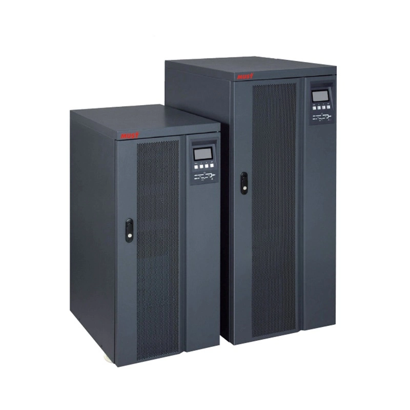 3/3 Three Phase Low Frequency Online Transformerless UPS Power Supply for 60kVA