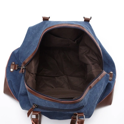 (WDL01252) Canvas Travel Bag Big Capacity Durable Waterproof Fashion Handbag Duffle Bags