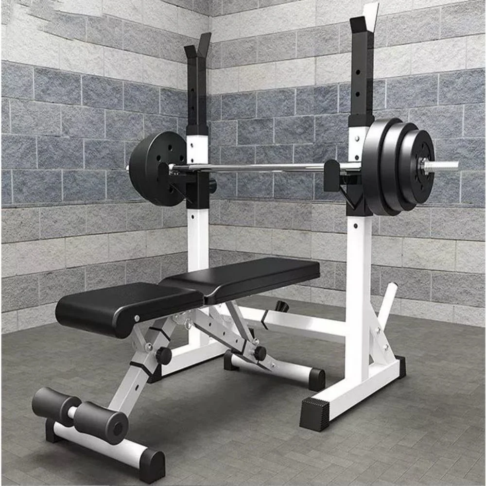 Multi Station Weight Bench Press Leg Home Gym Weights Equipment Adjustable Commercial Bench