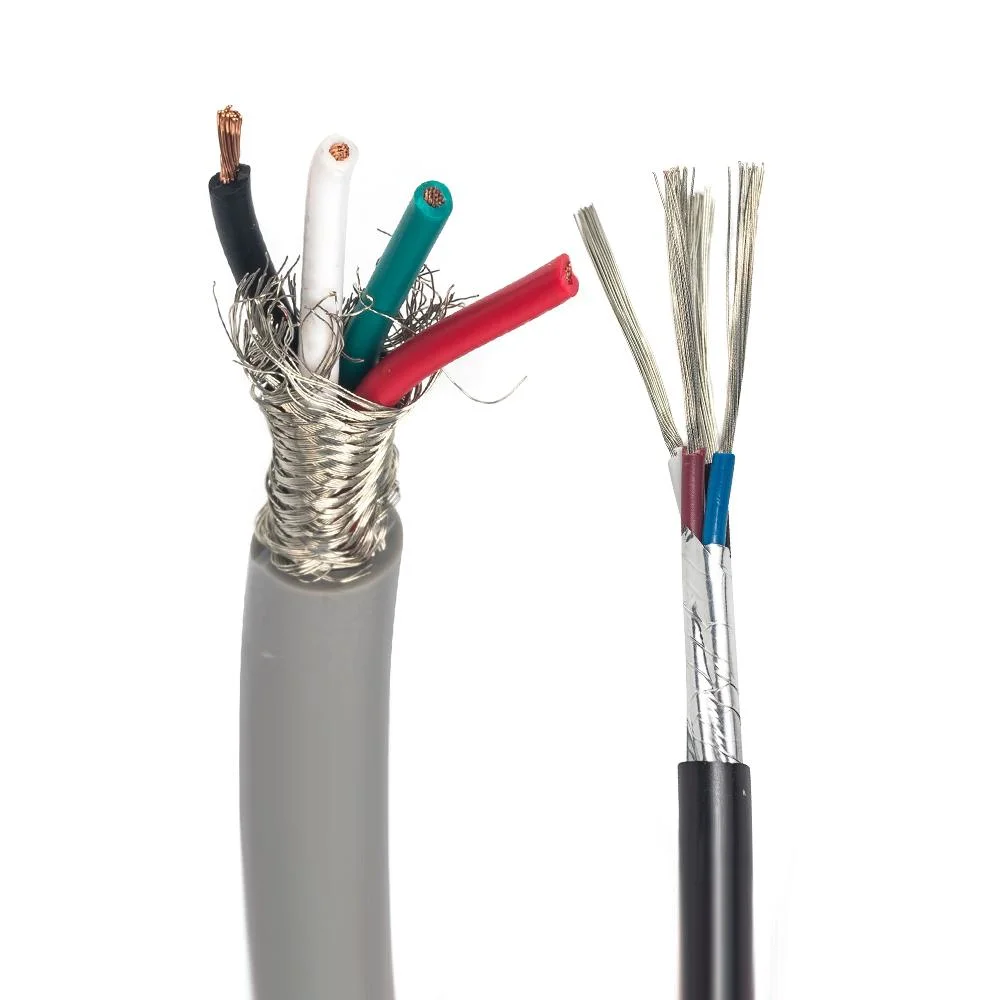 Alta calidad UL2851 30V 2 Core 3 Core 30AWG 20AWG Cable eléctrico blindado de aislamiento de PVC