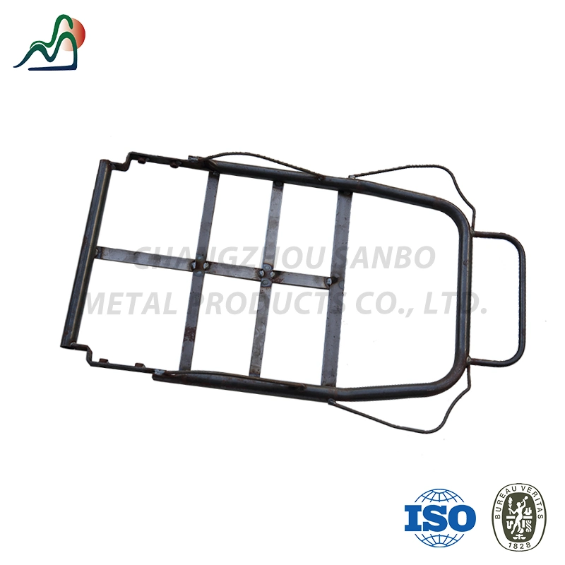 China Wholesale/Supplier Car Seat Black-Coated Paint Back Row Frame Structure