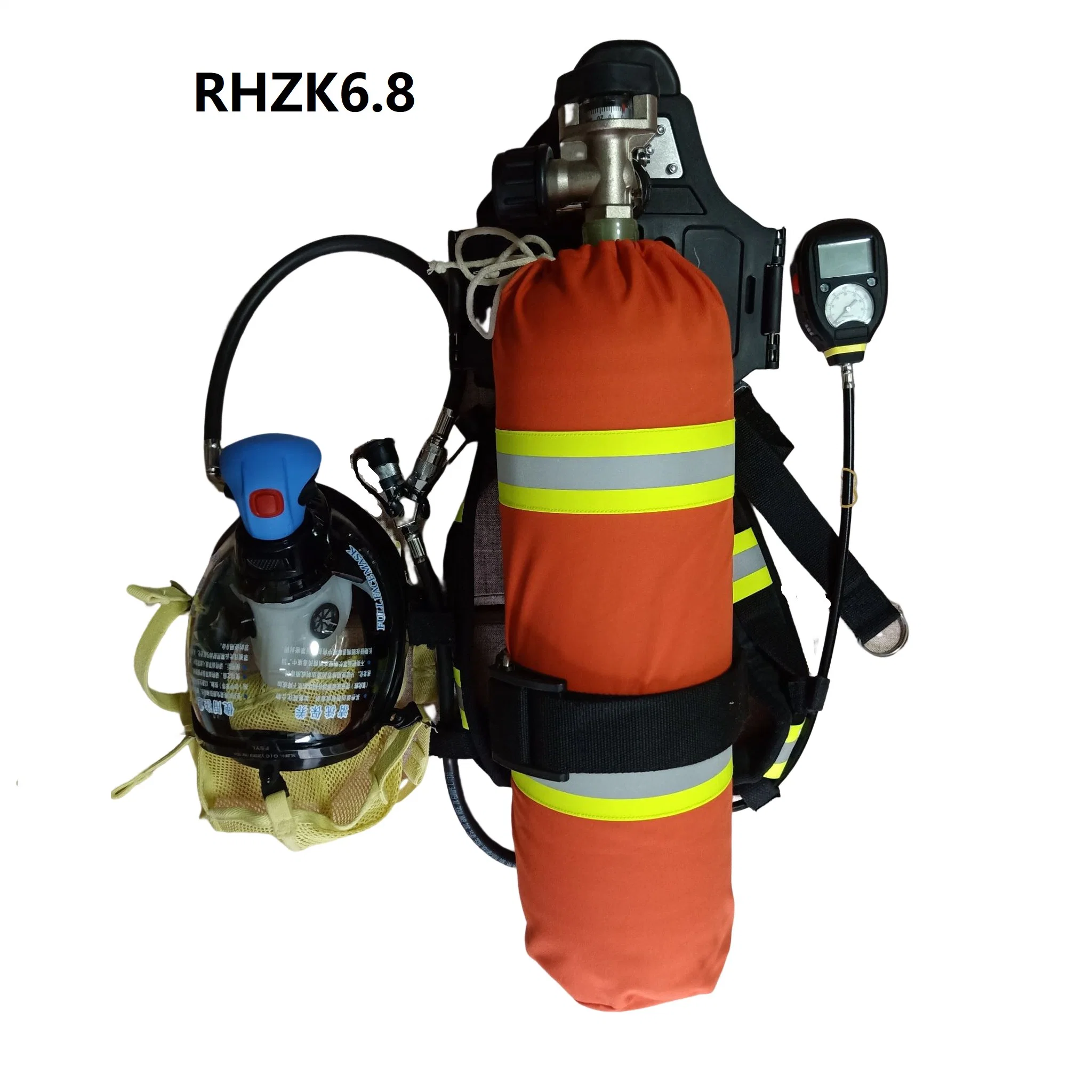 Rhzk6.8 Positive Pressure Fire Fighting Air Respirator Scba Fireman Equipment