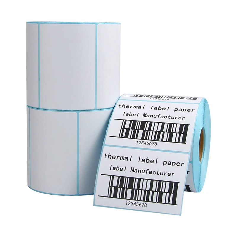 Wholesale/Supplier Custom Direct Thermal Transfer Supermarket Label Printing Paper with Self-Adhesive Thermal Barcode Paper