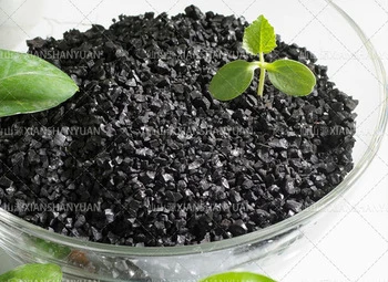 Popular Used in Agriculture Shiny Ball Soil Fertilizer Potassium Humate with Humic Acid Potassium