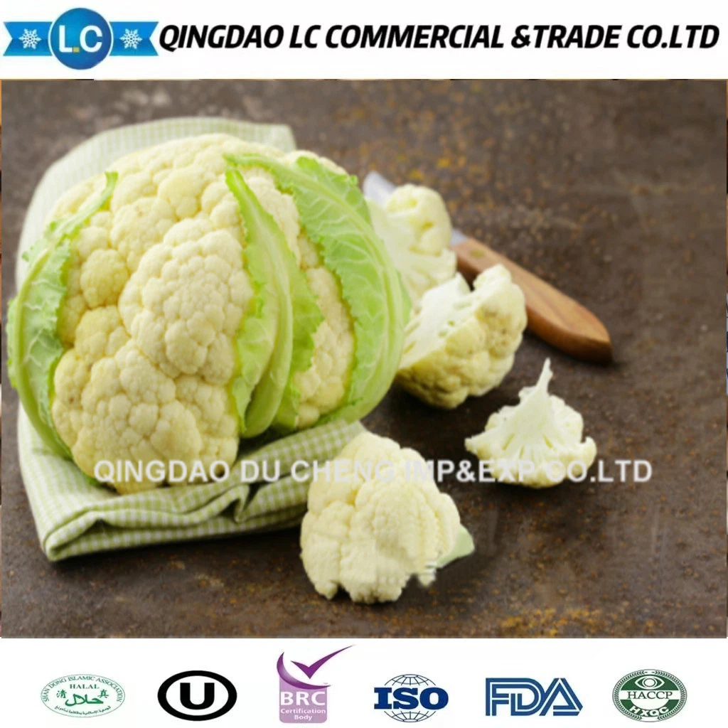 Wholesale/Supplier Organic Green Vegetables Fresh Frozen Cauliflower