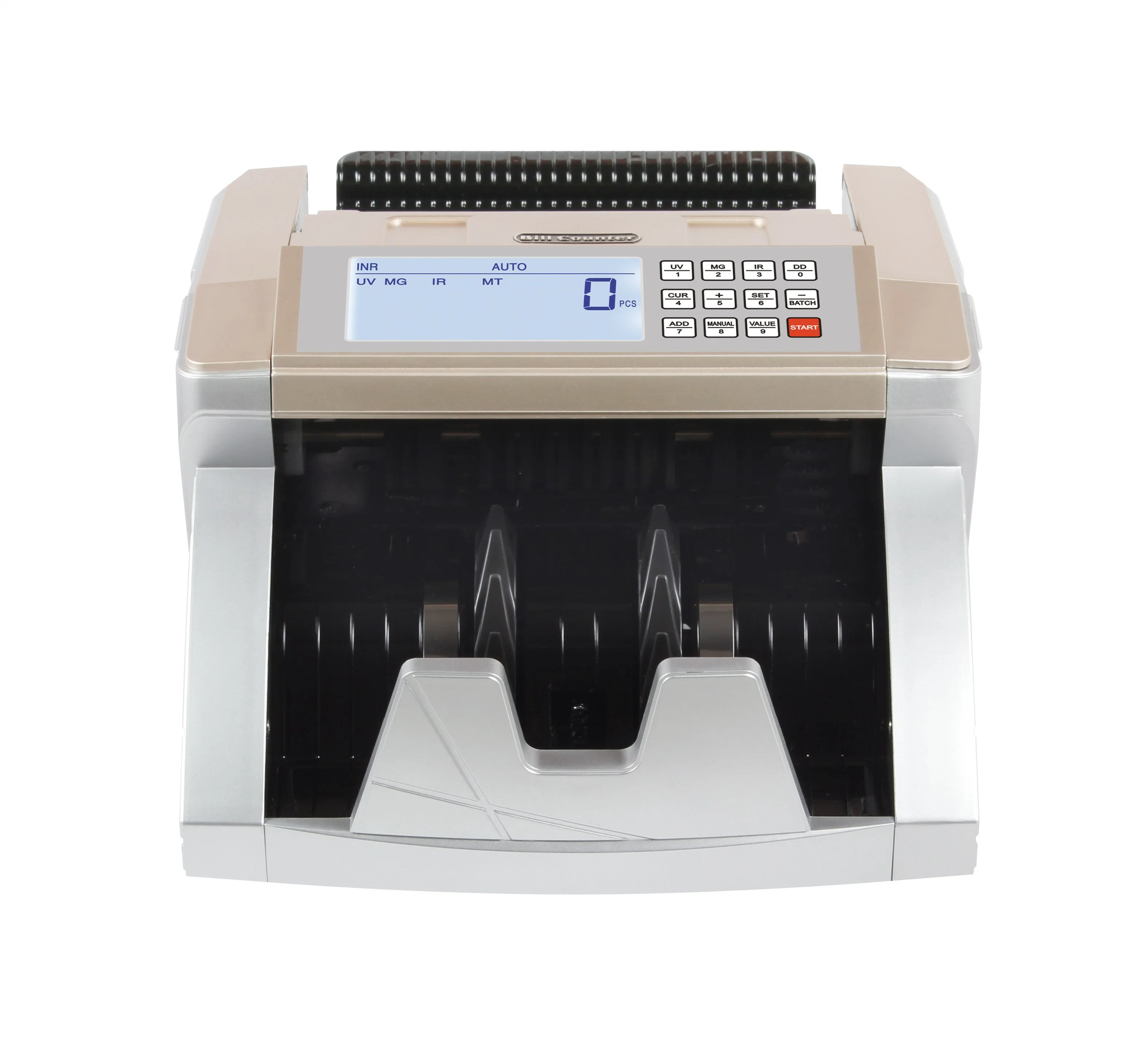 Al-5200 Bill Currency Detector Maschine Banknote Geld Value Counter