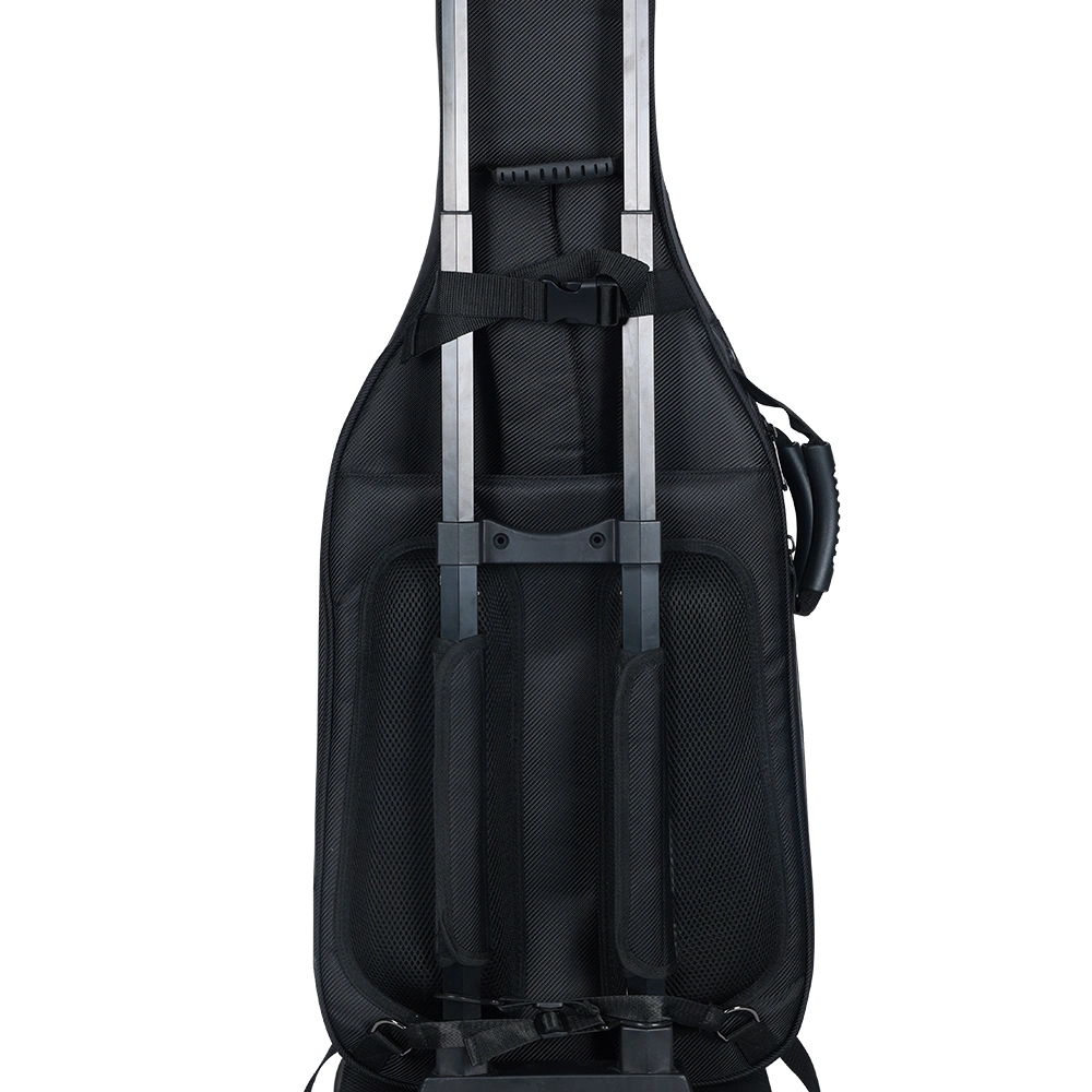 Detachable Pull Rod Custom Guitar Bass Bag 2PCS Electric Bass Guitar Bags Instrument Bags & Cases (BGB16818W)