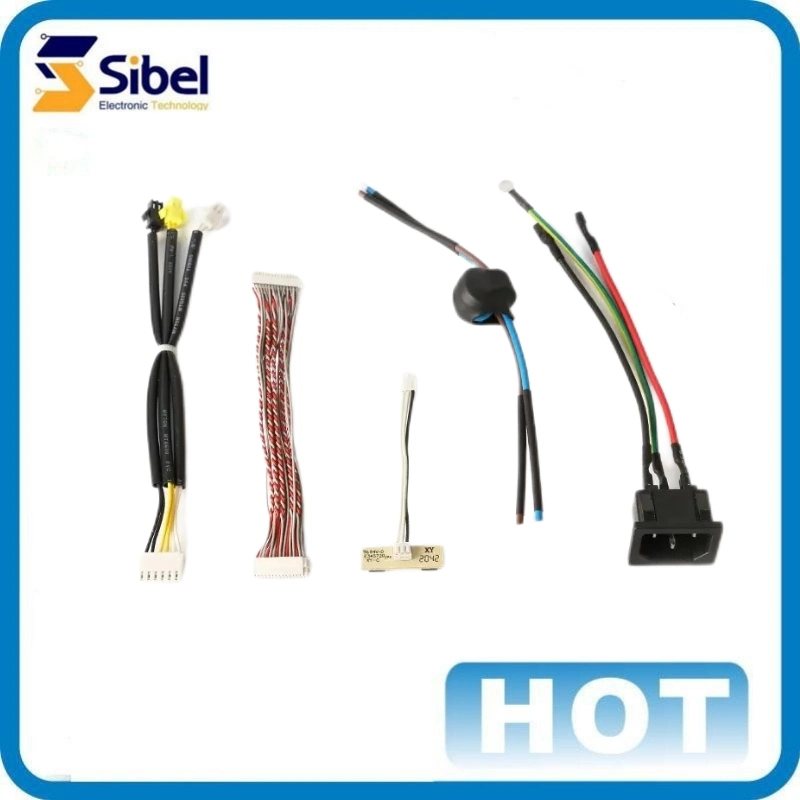 High quality/High cost performance DC12V Input Custom 14AWG Strobe Automotive Wire Harness for LED Pods Light Bar Wiring with Relay Fuse Switch & Remote Controller