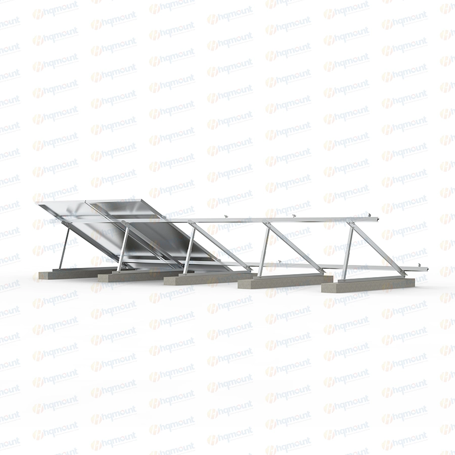 Techo Comercial Soporte fotovoltaico Guía de instalación raíl Panel solar stent