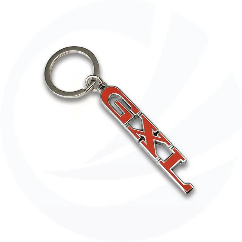 Custom Personalized Key Chain Metal Copper Iron Zinc Cowhide Leather Cloth Woven and Other Materials