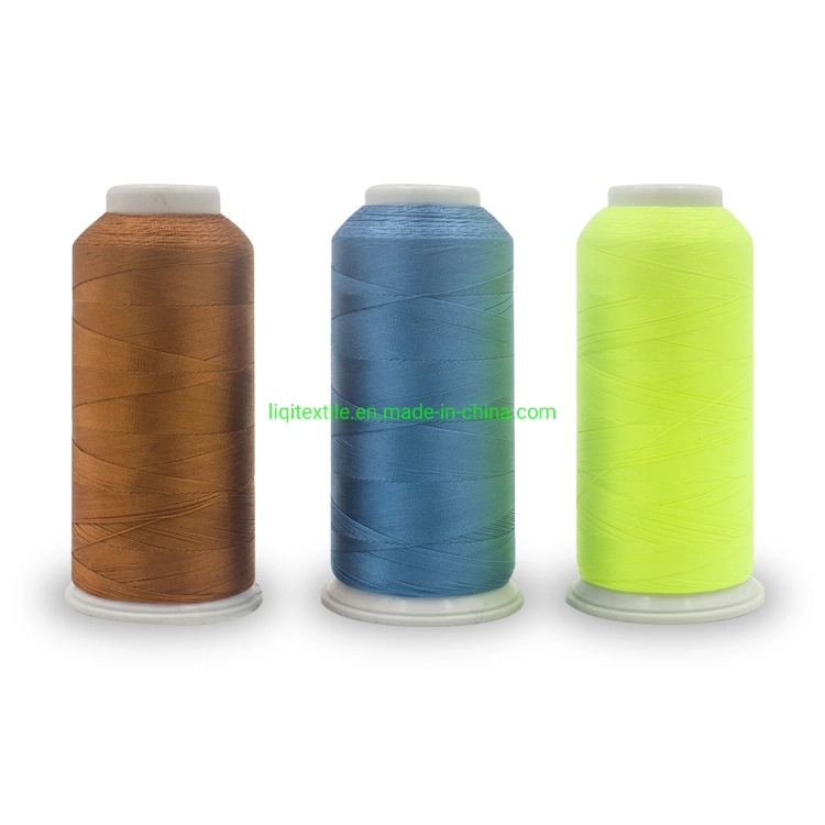 High-Tenacity 100% 120d/2 Polyester Filament Embroidery Thread