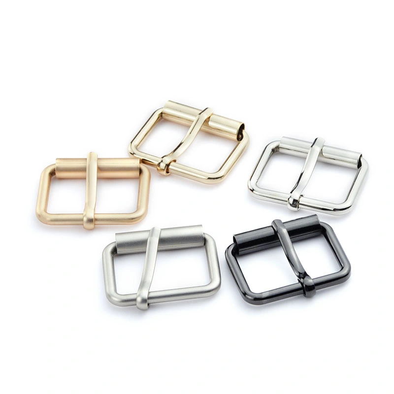 Metal Iron Belt Buckle Metal Roller Agjusting Buckle for Clothing Bag Accessories