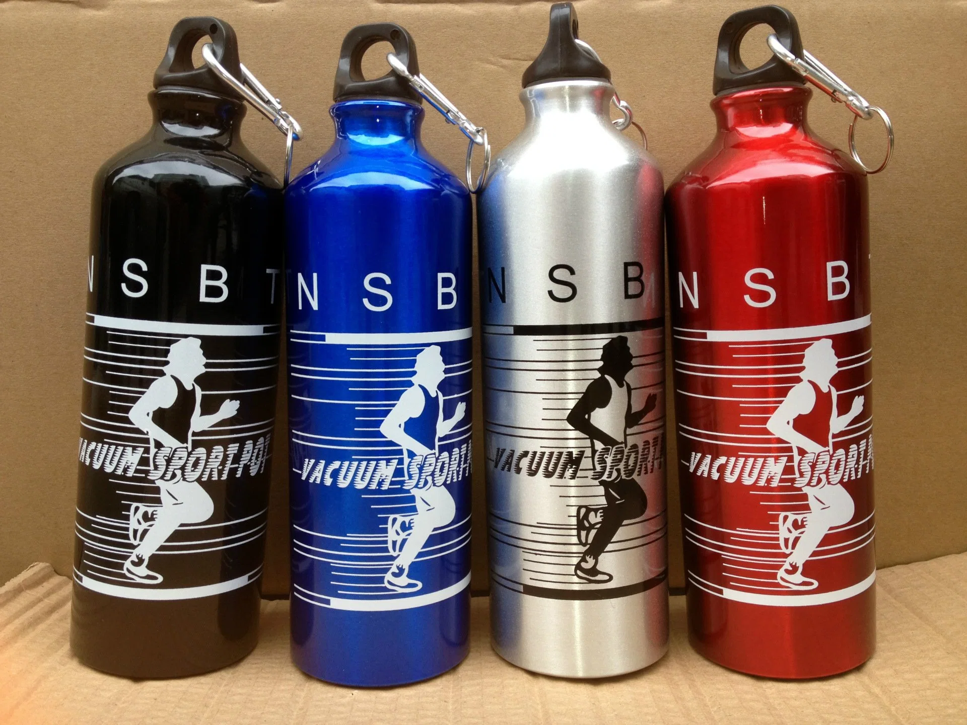 Werbung Geschenk Druck Logo Einschichtige Aluminium Flasche Outdoor Reiten Aluminium Becher