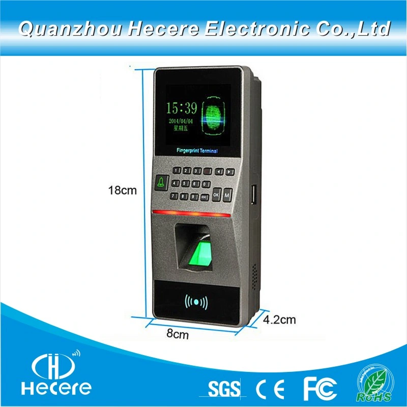 Biometrics Fingerprint Access Control Machine Scanner Sensor System Frid Card RFID Reader