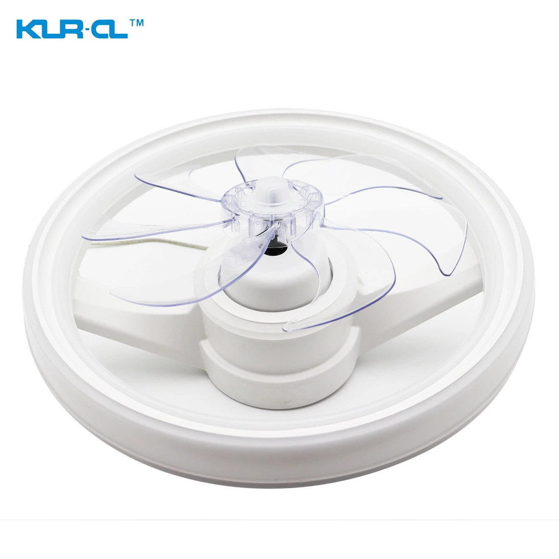 Flush Mounted Silent 2.4G Wireless Control LED Interior Lighting Fan