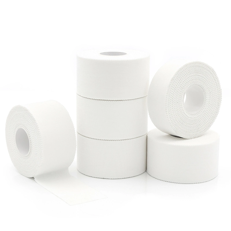 Low Price Portable Medical 100% Cotton Adhesive Zinc Oxide Tape with CE Certification