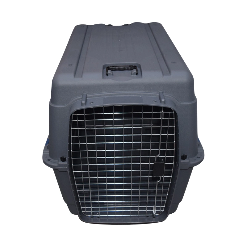 Luxury High quality/High cost performance  Pet Crates Container Dog Travel Crate Plastic Durable Cat Consignment Transporter Cage Small Big