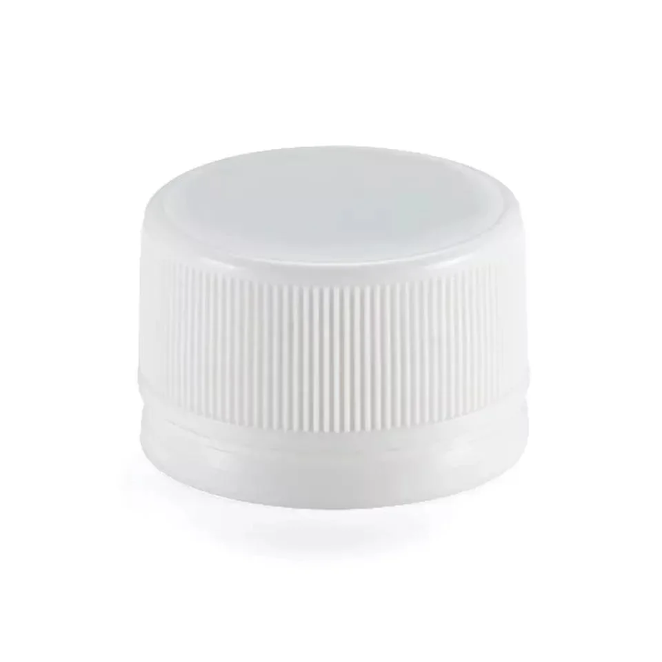 28mm Pco1881 1810 Plastic Blue White Disposable Drinking Water Spill Proof Bottle Caps